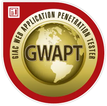 GIAC Web Application Penetration Tester (GWAPT) logo